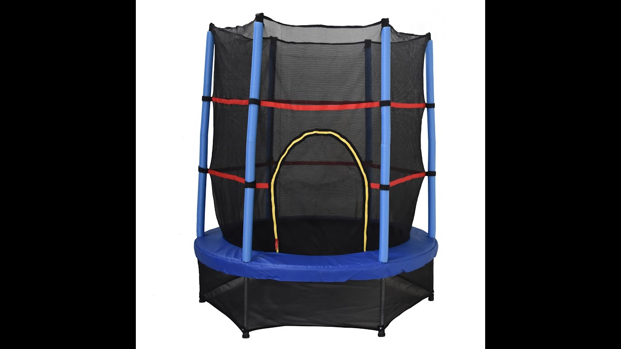 55inch trampoline assembly