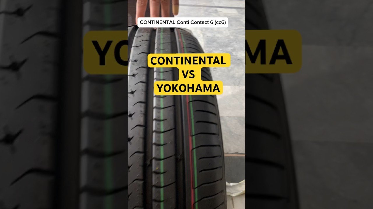 Continental cc6 Vs Yokohama Db Advan Comparison Between Brands 