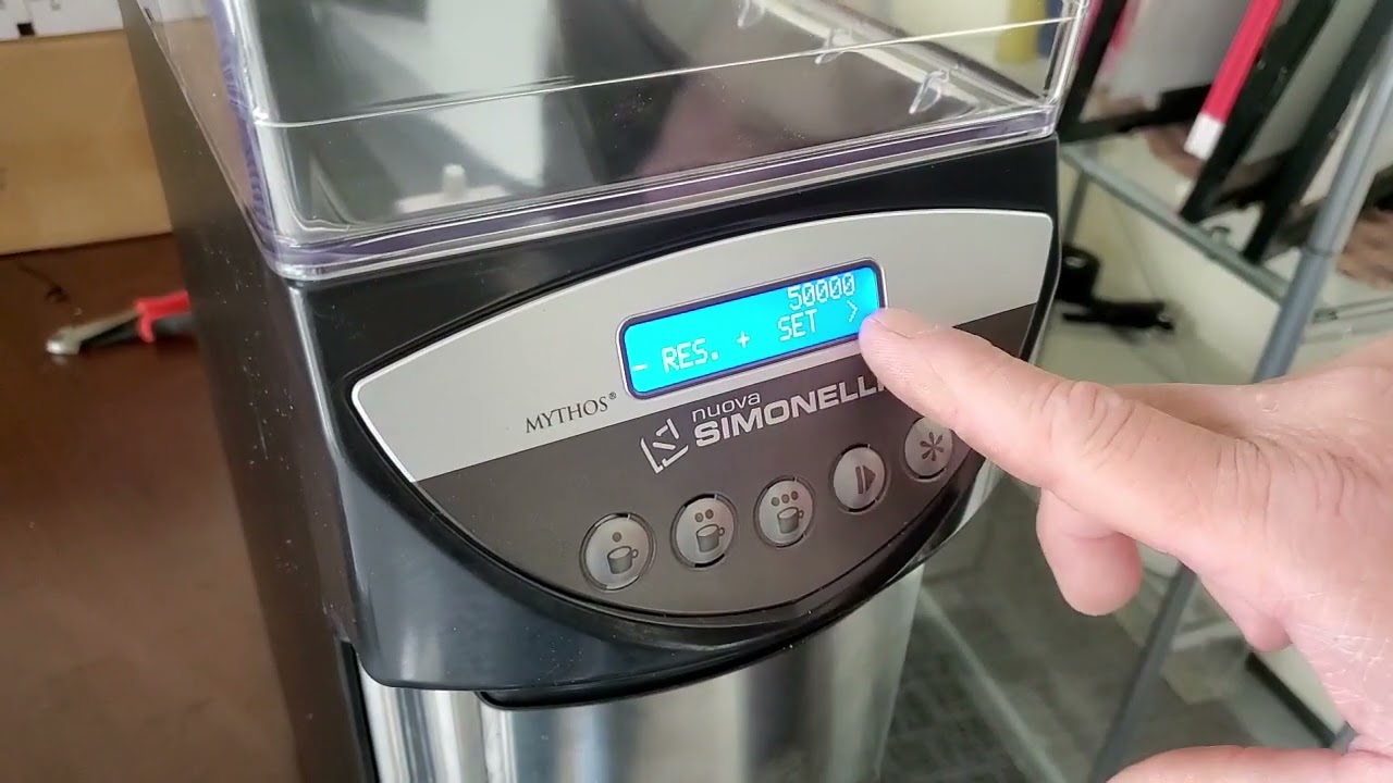 Nuova Simonelli Mythos Programming