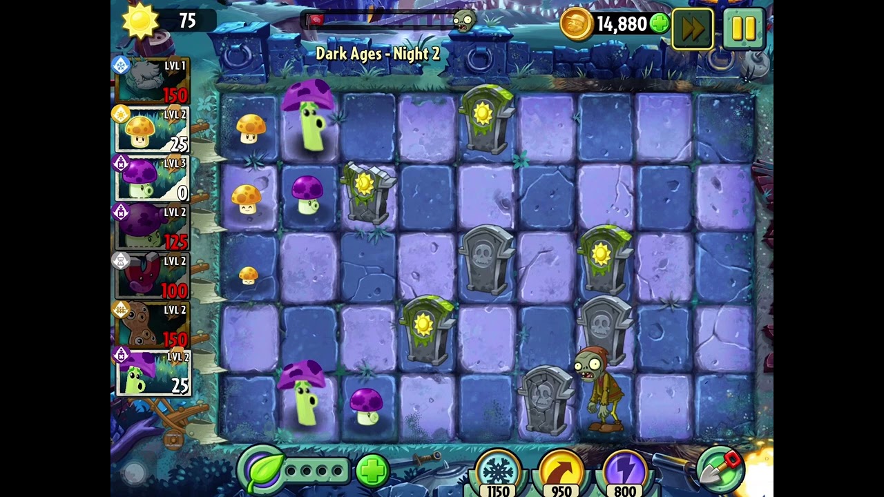 Scaredy shroom pvz 2 edit
