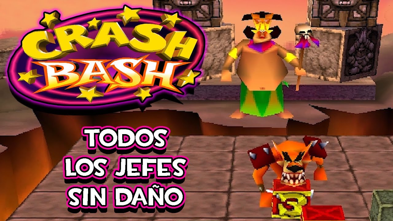 Crash Bash (PS1) - Todos Los Jefes (Sin Da&ntilde;o)