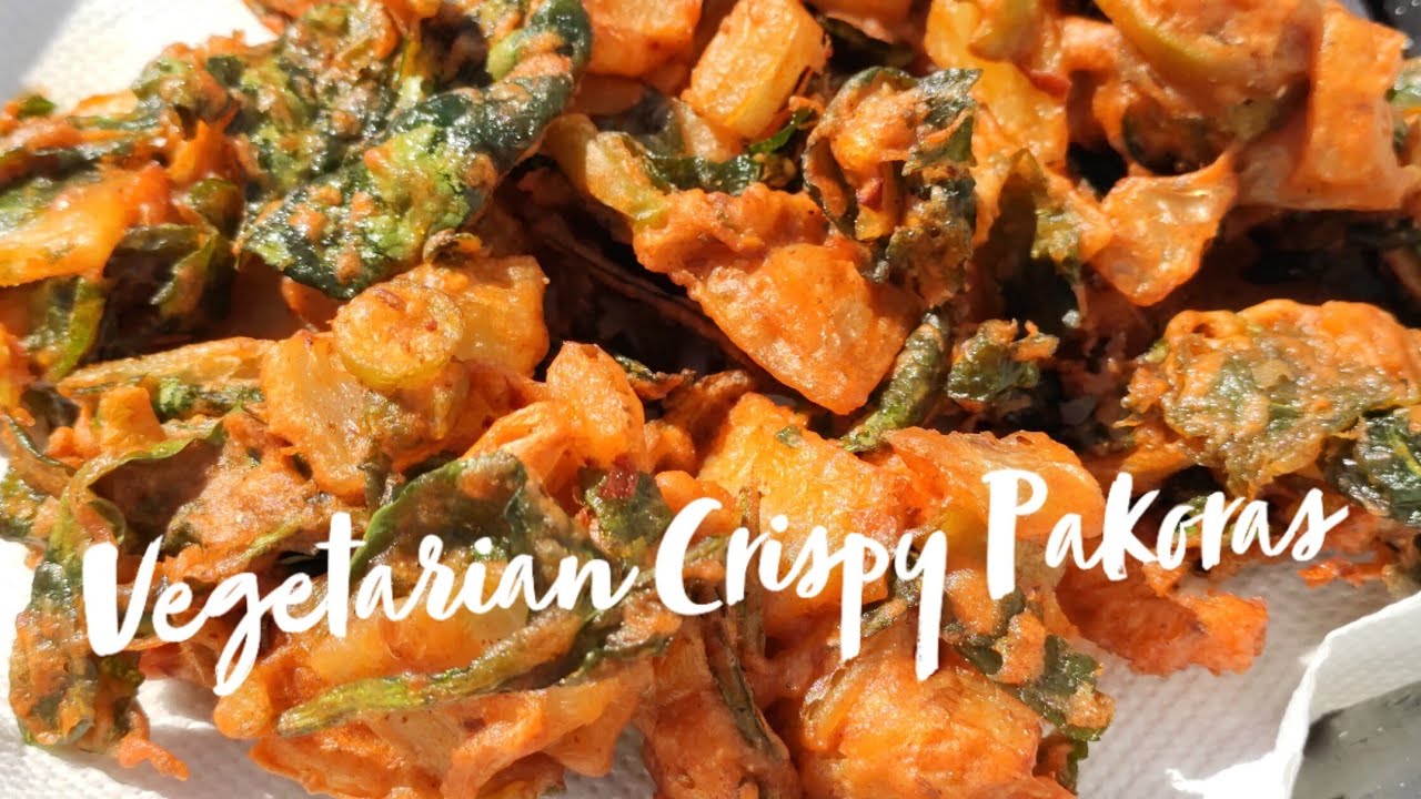 How to make CRISPY VEGETABLE PAKORA RECIPE | GLUTENFREE