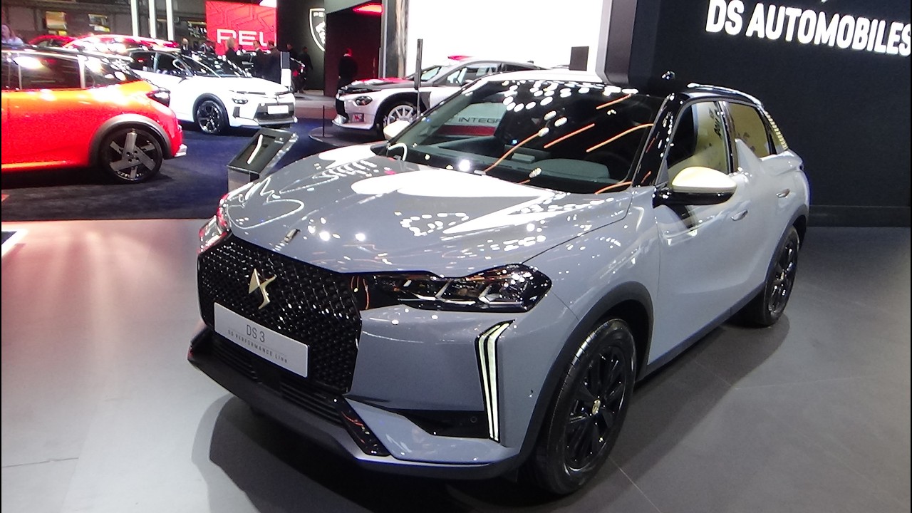 2026 DS 3 E-Tense Performance Line - Exterior and Interior - Brussels Motor Show 2026