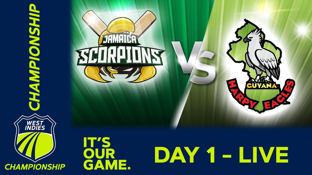 🔴 LIVE Jamaica vs Guyana - Day 1 | West Indies Championship 2025 | 5th March #WIChamps