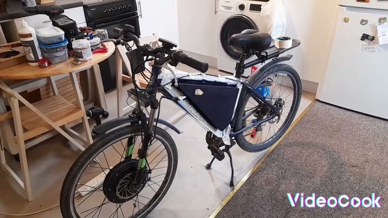 Budowa roweru elektrycznego   1000 wat 48v