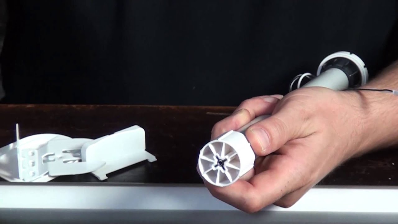 How to make your own electric roller blind - part 2 - assembly of all the pieces