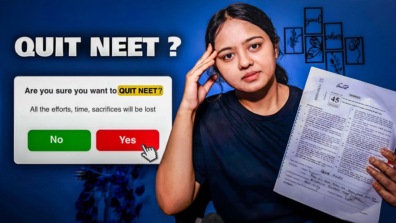 I Quit... NEET 💔