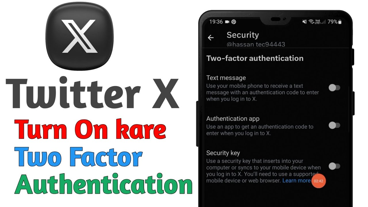Twitter X Two Factor Authentication On Kaise Karein