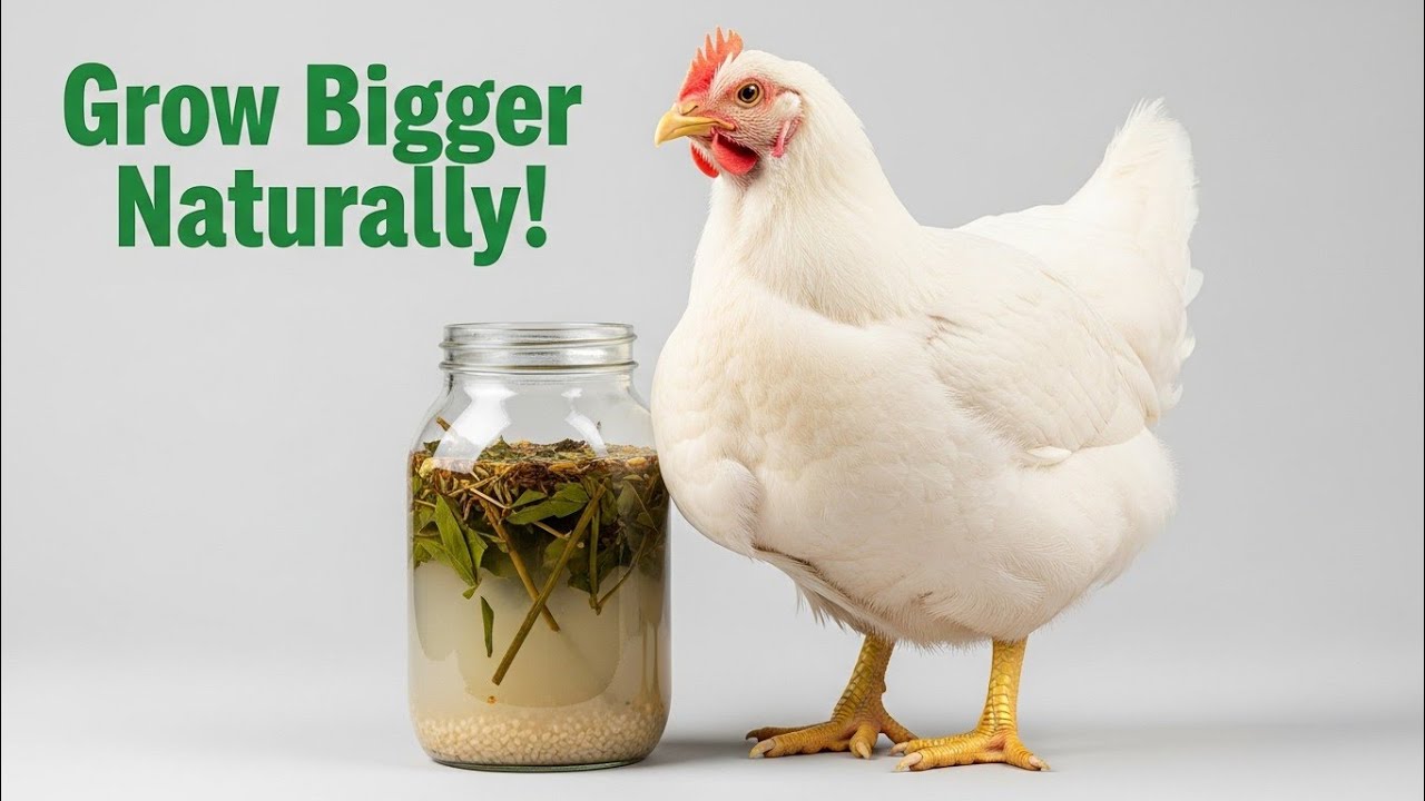 Grow Broilers Faster & Bigger – The Natural Fermented Rice Water Method”