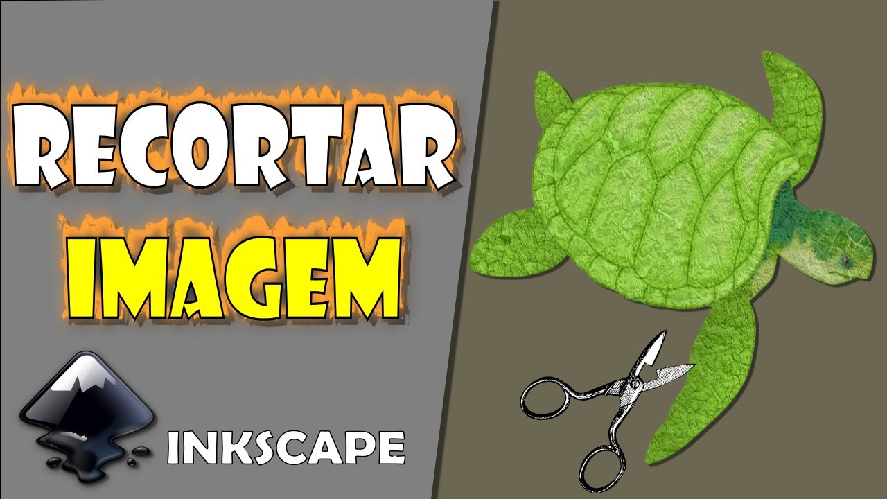 Como Recortar uma Imagem no Inkscape