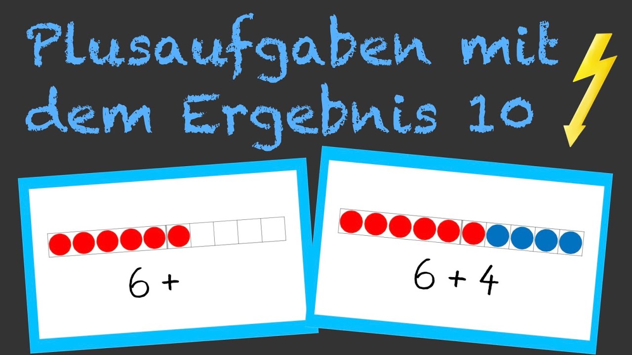 Abfrage II gleich 10 II verliebte Zahlen II Ergänzen bis 10 II Grundschule Mathematik Klasse 1