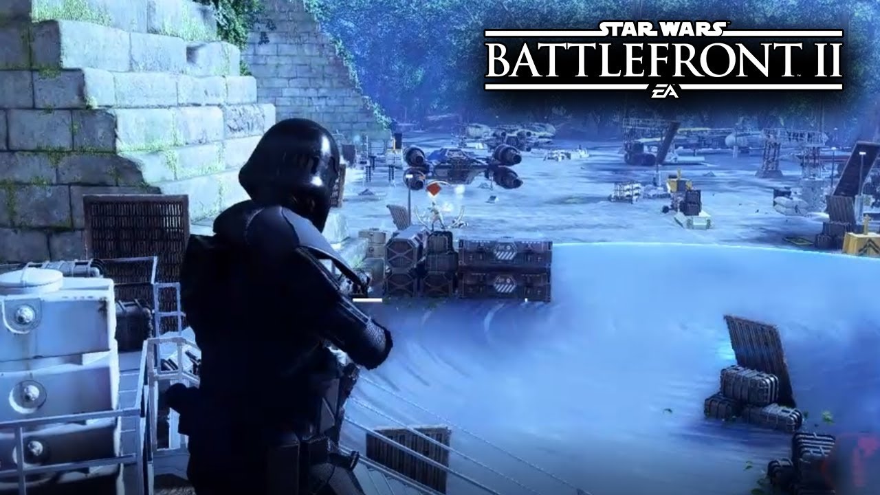Star Wars Battlefront 2 - DEATH TROOPER GAMEPLAY! (Yavin 4)