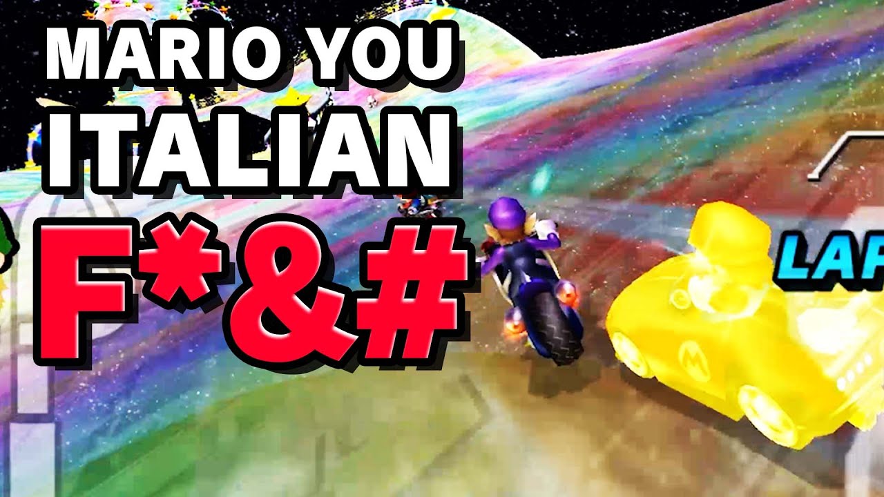 Little Z Loses his mind on Rainbow Road