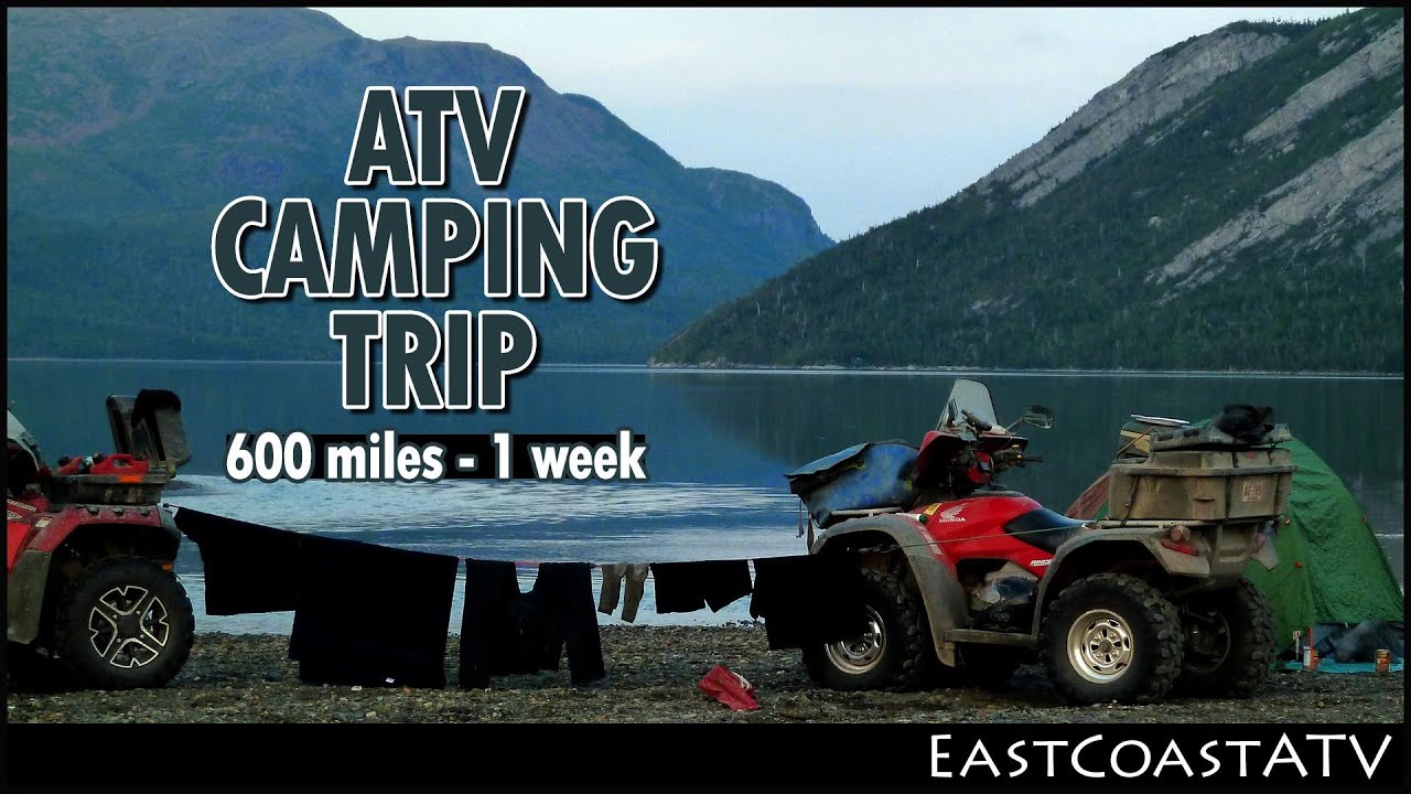 1000 km Newfoundland ATV Adventure in 2.5 minutes! |ATV Trip of a Lifetime