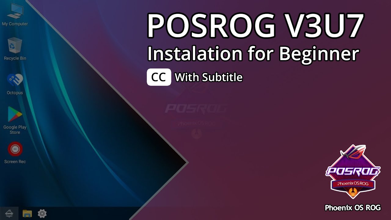 КАК УСТАНОВИТЬ POSROG V3U7