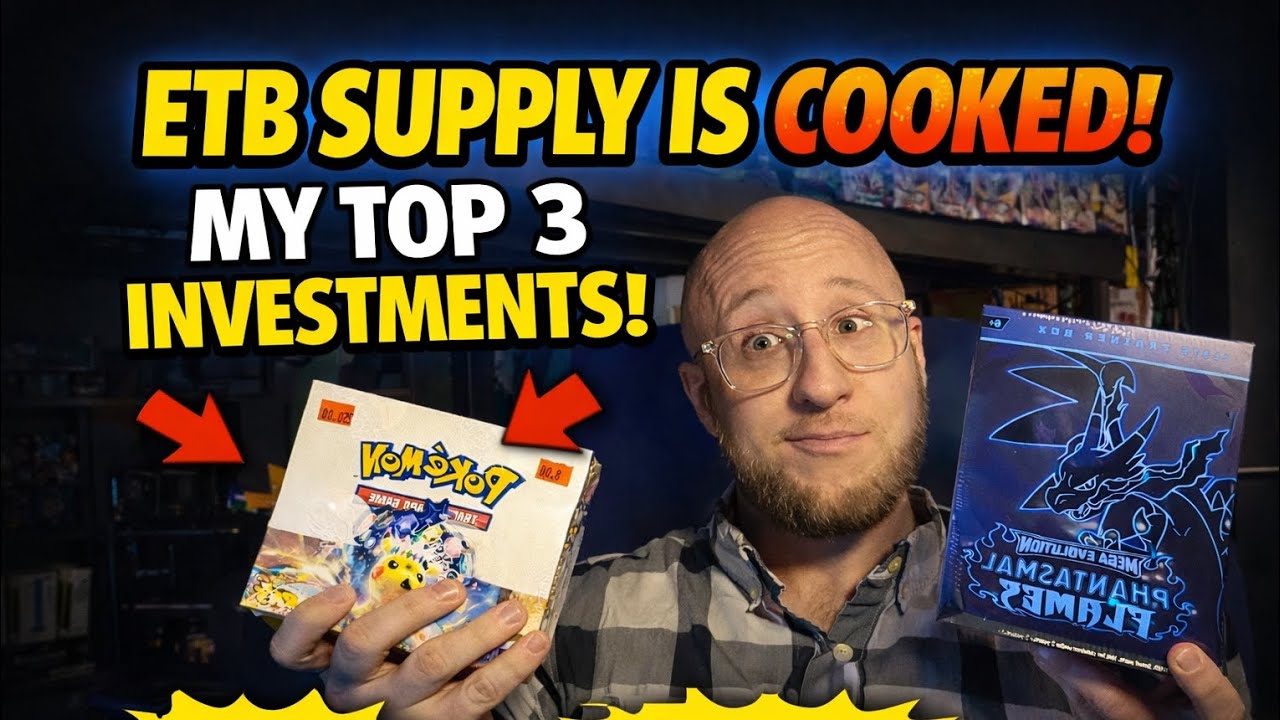Pokémon ETB Supply is COOKED...Here’s Why They’re the Next Big Investment