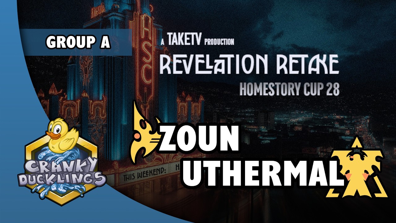 Zoun vs uThermal - PvT | HomeStory Cup 28: Group Stage - Group A | StarCraft 2 Tournament