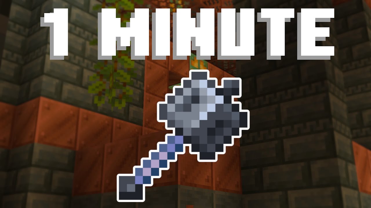 Minecraft MACE Speedrun in 1:35