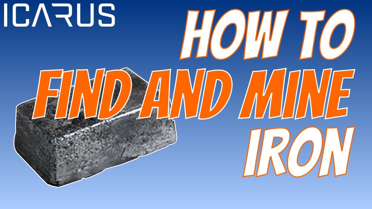 Icarus | How to find and mine iron ore