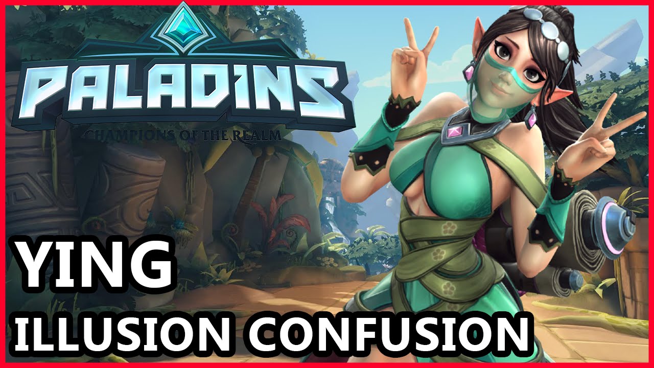 Paladins Ying Gameplay - Ying Illusion Confusion Build Guide - Paladins Gameplay Capture and Siege
