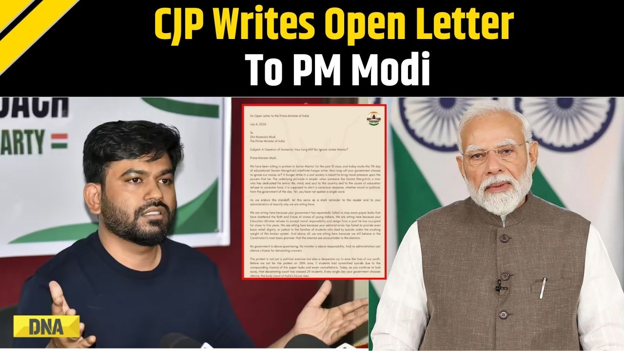 CJP Protest: Cockroach Janta Party Writes Open Letter To PM, Seeks Action On Exam Leaks