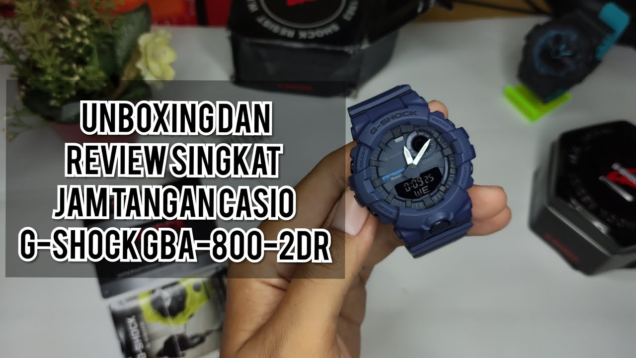 REVIEW JAM TANGAN CASIO G-SHOCK GBA-800-4ADR  💌 IG @aah_shop01
