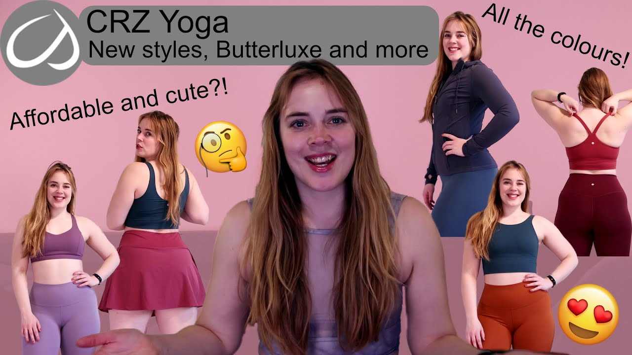 CRZ Yoga x Butterluxe | HUGE CRZ Yoga Try On And Review | Butterluxe, Affordable Styles And More!