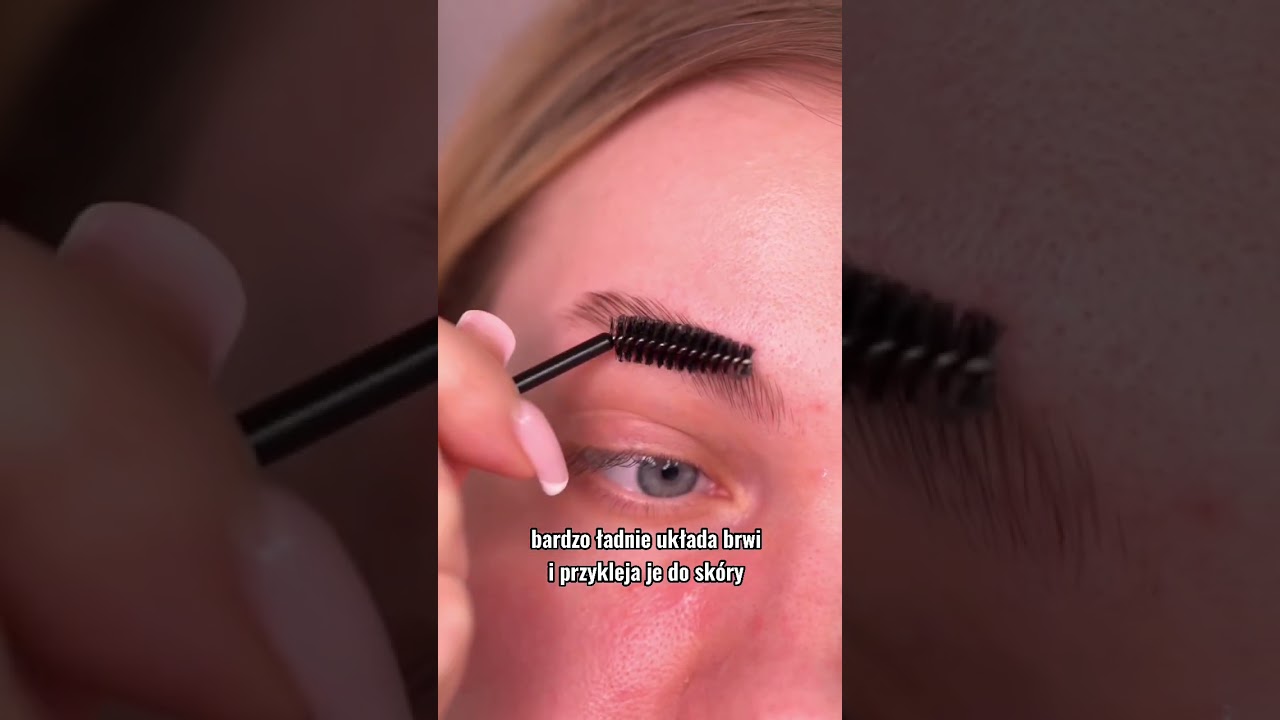 Mydełko do brwi? Jak układać brwi na mydełko? Brwi na mydło #shorts #short #makeup #makijaż