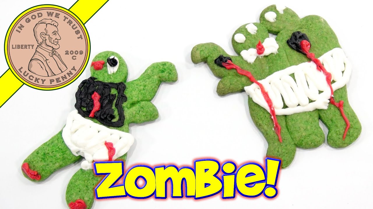 Zombie Dance Party Halloween Cookie Kit - Bonus Zombie Disco Dance