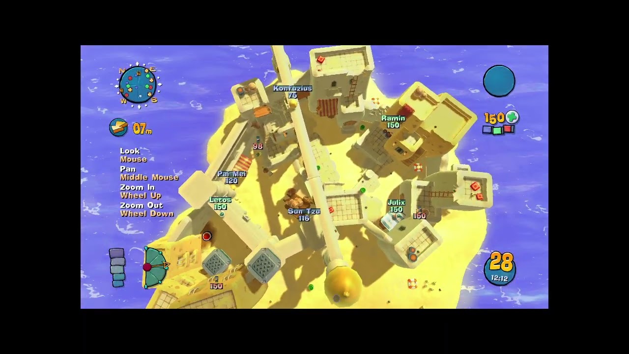 Worms: Ultimate Mayhem - Behavioral modification of prisoners