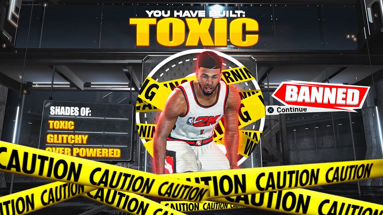 This STRETCH build is so toxic its BANNED in stage wagers! BEST CENTER BUILD ON NBA 2K21 CURRENT GEN