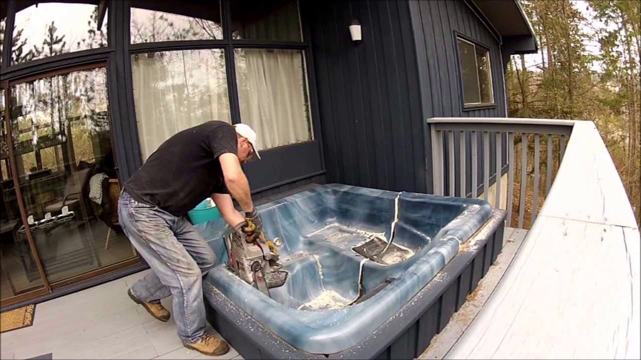 Excellent Hot Tub Spa Disposal Services In Omaha NE | Omaha Junk Removal