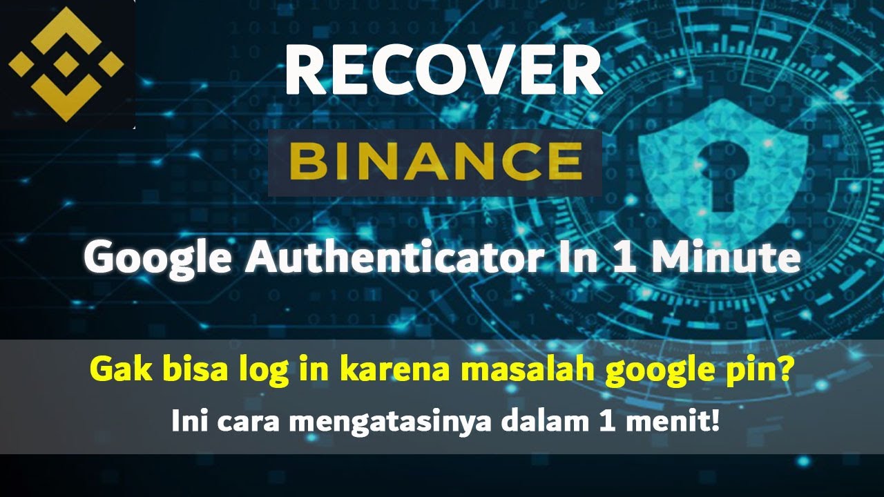 How to Reset Binance Google Binance Authenticator simple & fast |2FA key recovery