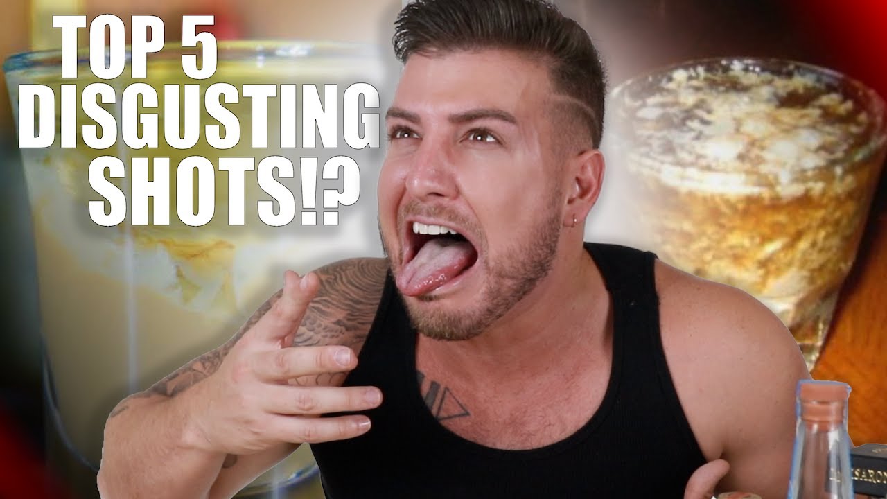 Bartender Tries The Top 5 Most Disgusting Alcohol Shots