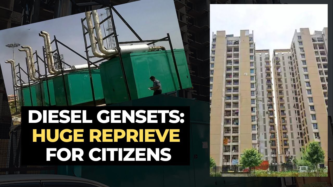 Delhi-NCR residents get GRAP reprieve: Diesel generators permitted for critical services, high-rises