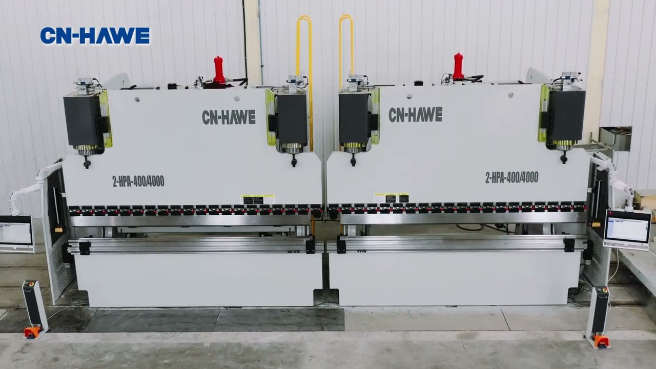 CNHAWE 2-HPA-400/4000: Delem DA-66S-Powered Large Double-Linkage Press Brake