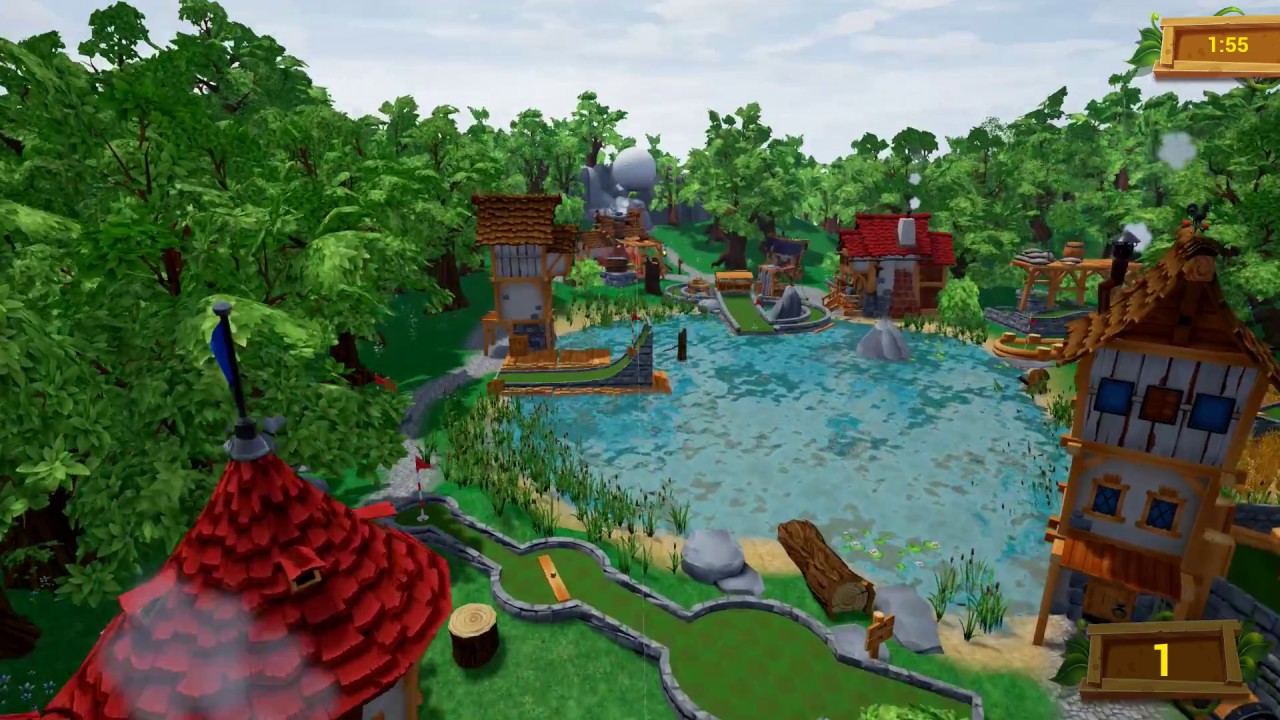 Golf It! Gameplay / FULL GRASSLAND