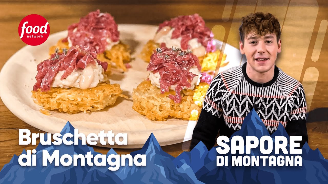 Bruschetta di Montagna #incucina con Davide Zambelli