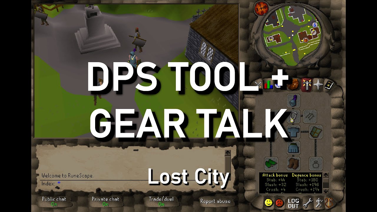 DPS Tool & Gear Talk | Lost City - 2004scape