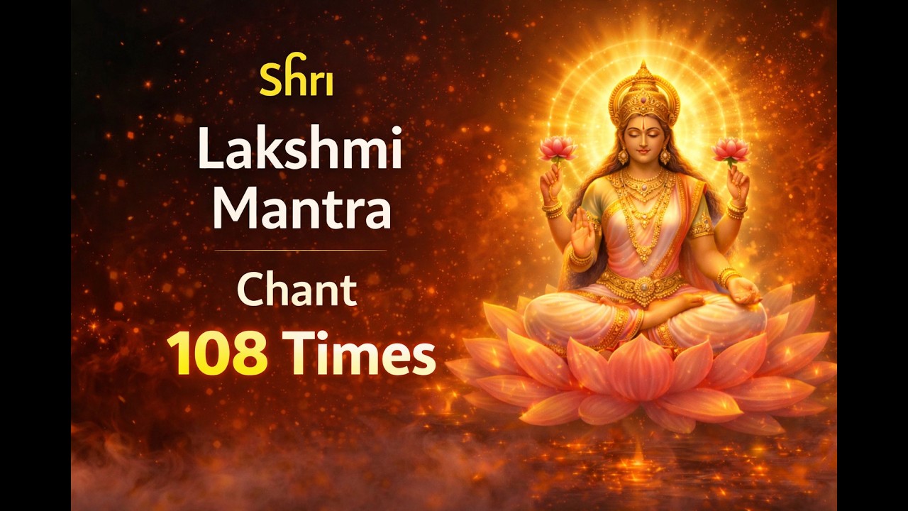 Lakshmi Mantra 108 Times – Remove Money Blocks