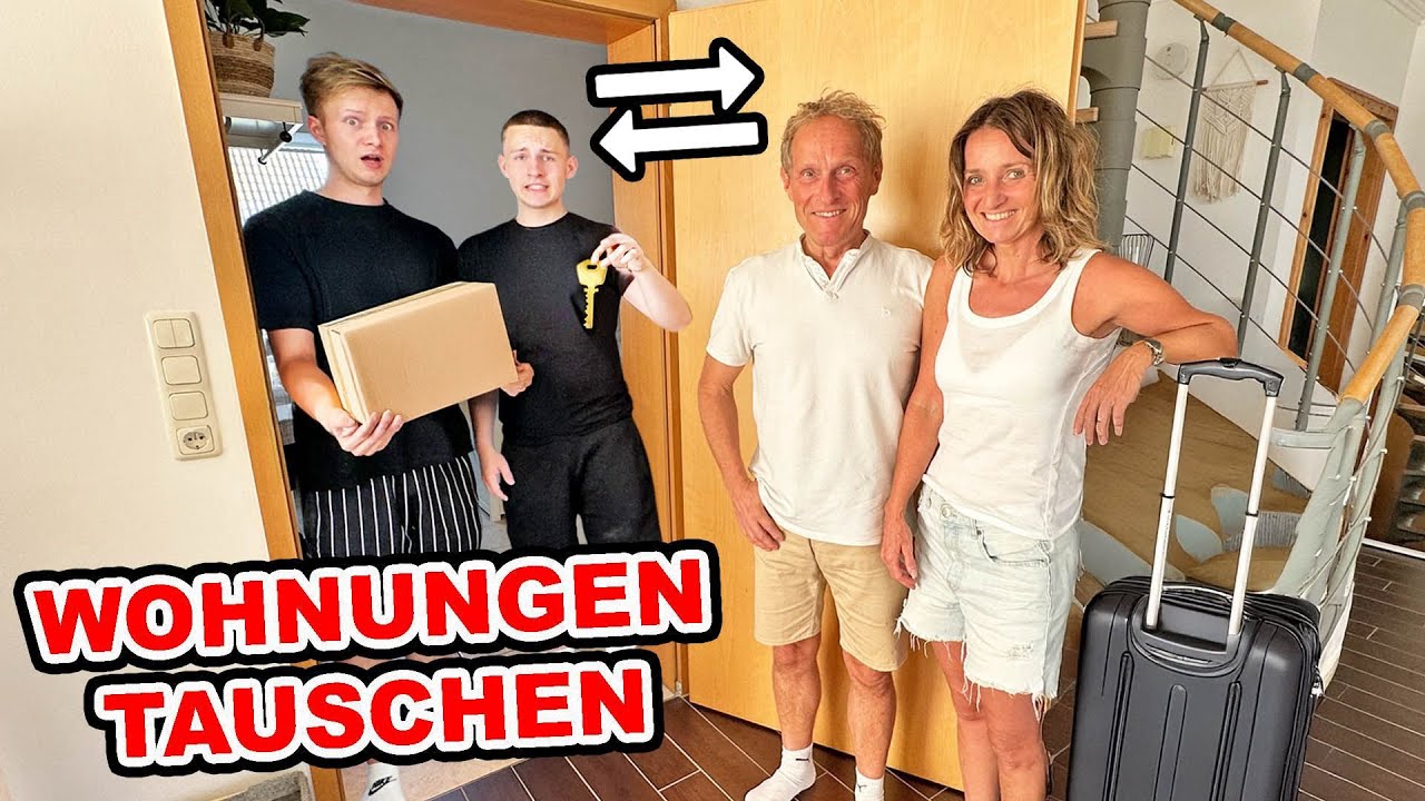 Wohnung TAUSCHEN 🏡 ↔ 🏠 Ash & Max VS Marie und Adrian