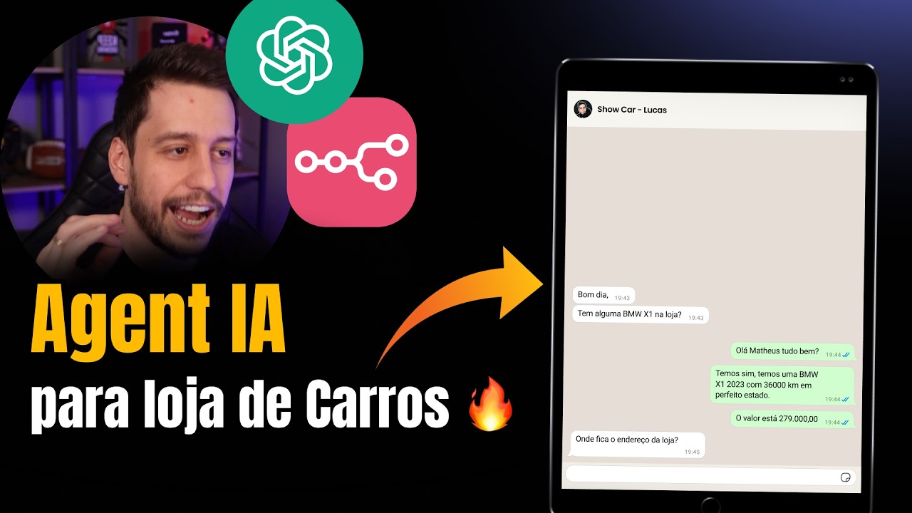 Criar um Agent IA para loja de carros do ZERO 🔥