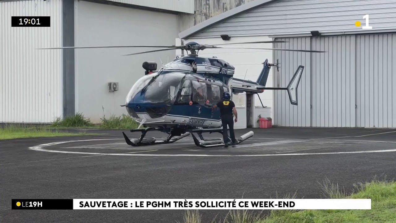 Week-end intense pour les secours en montagne de la gendarmerie de La Réunion
