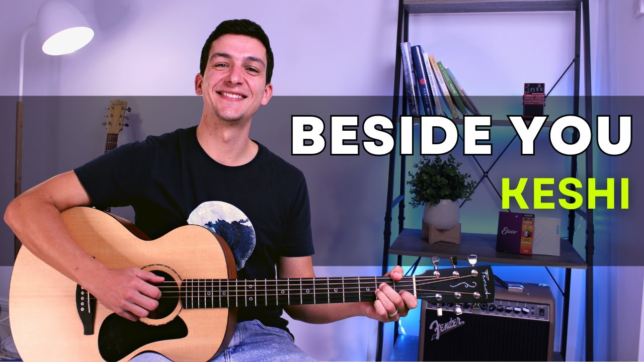How to play Beside You by Keshi on Guitar | Guitar Lesson / Tutorial