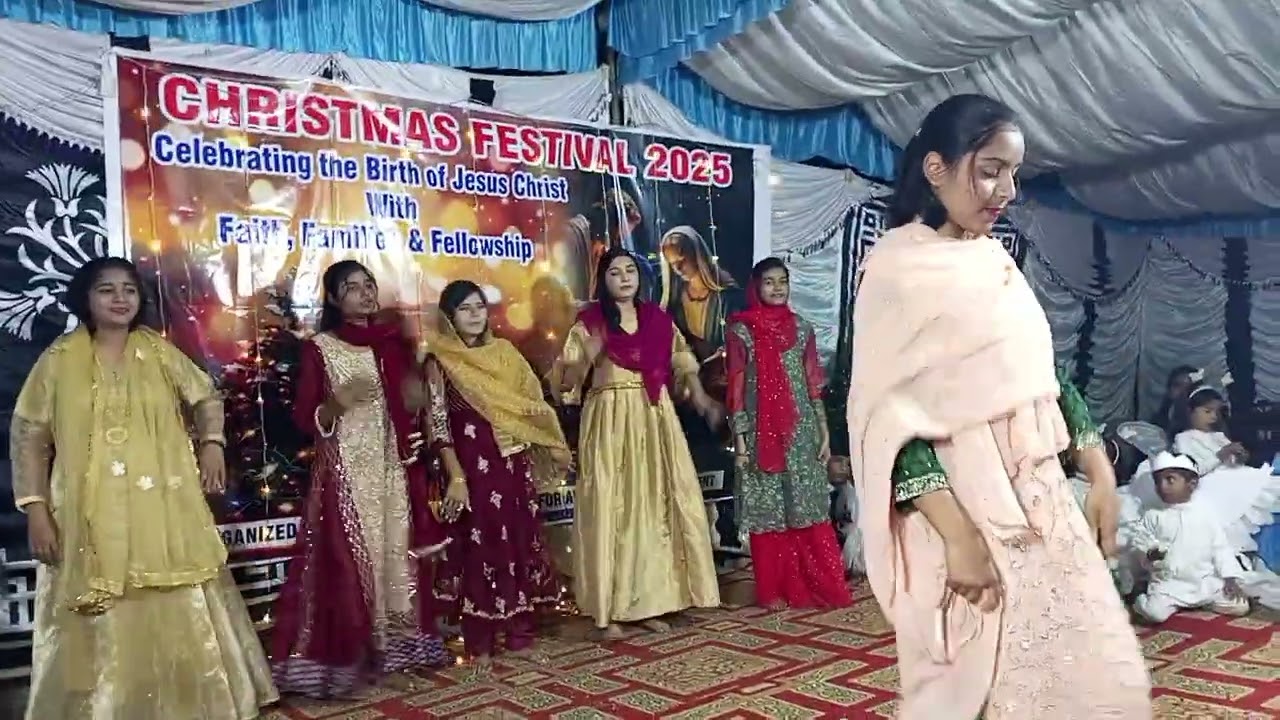 Catholic Church Galilabad . Christmas  Programe . 18 December 