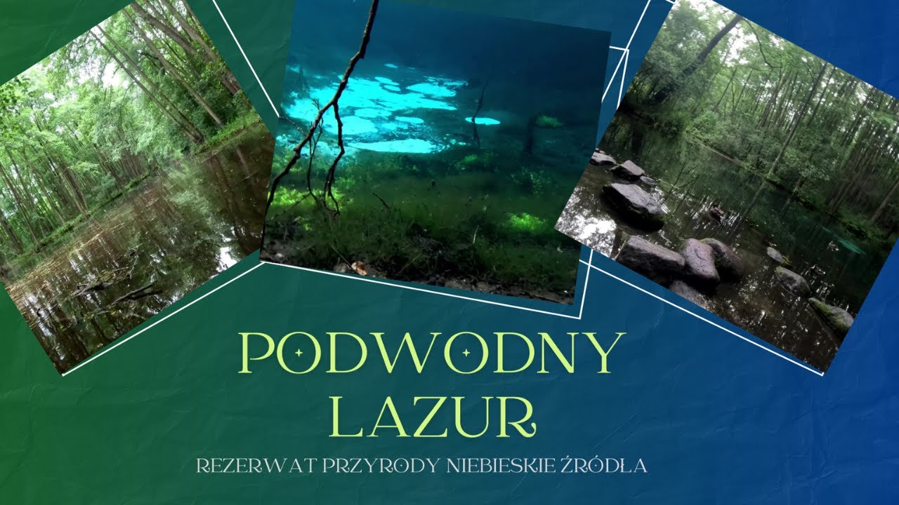 Podwodny lazur | Rezerwat Przyrody Niebieskie Źródła 