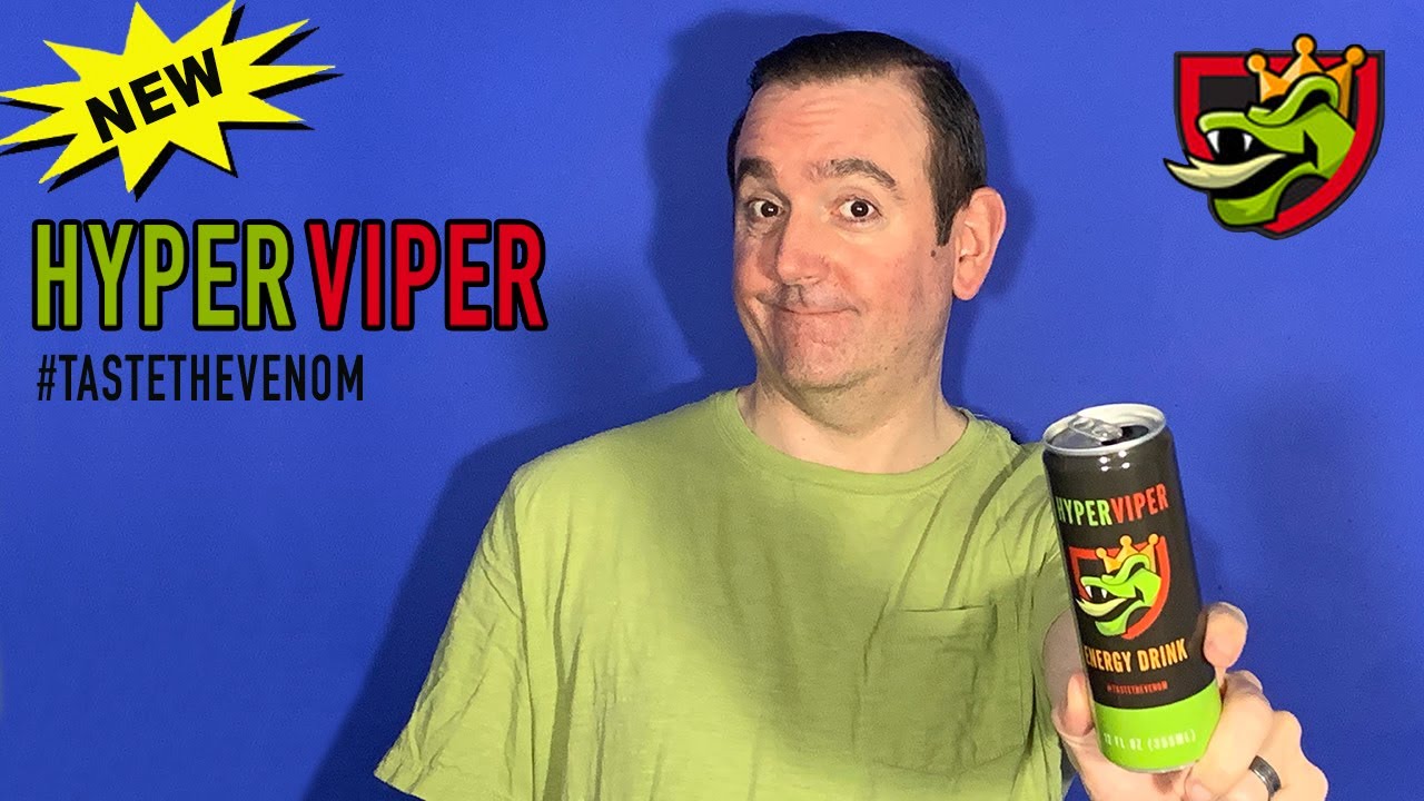 Hyper Viper Energy Drink Product Review. Taste the Venom in this new energy drink.