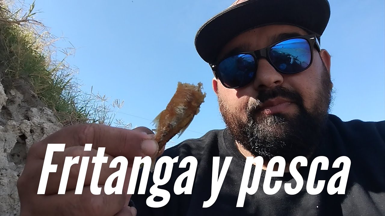 Pesca en el río salado y fritanga 