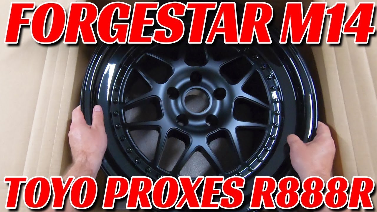 I bought Forgestar Custom M14 Wheels and Toyo R888R for my C6 Corvette!