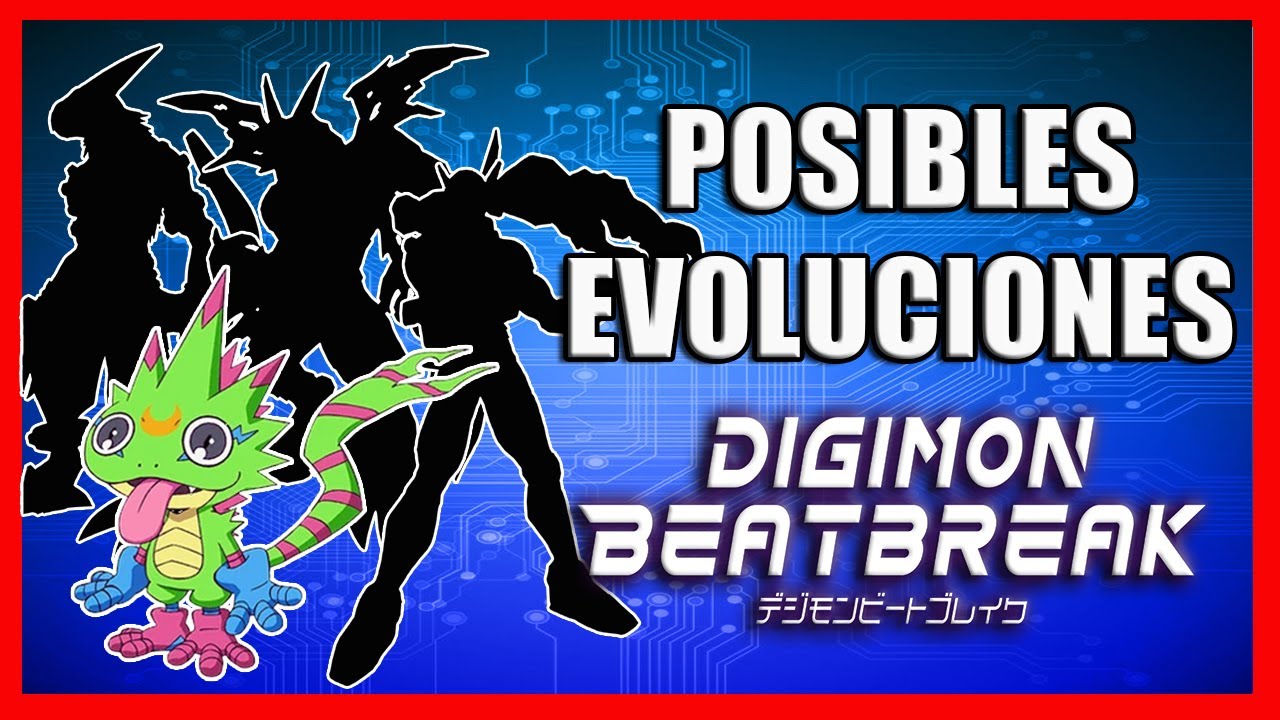 TODAS LAS EVOLUCIONES QUE VEREMOS EN DIGIMON BEATBREAK | #digimon